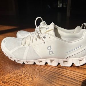 Men’s ON Cloud Terry all white, size 12
